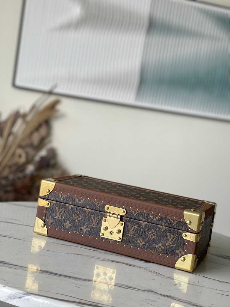 Louis Vuitton 8 watch case Monogram Canvas M47641 Yellow - Default Title - View 6