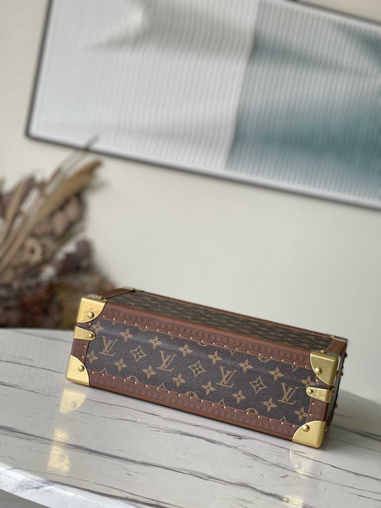 Louis Vuitton 8 watch case Monogram Canvas M47641 Yellow - Default Title - View 8