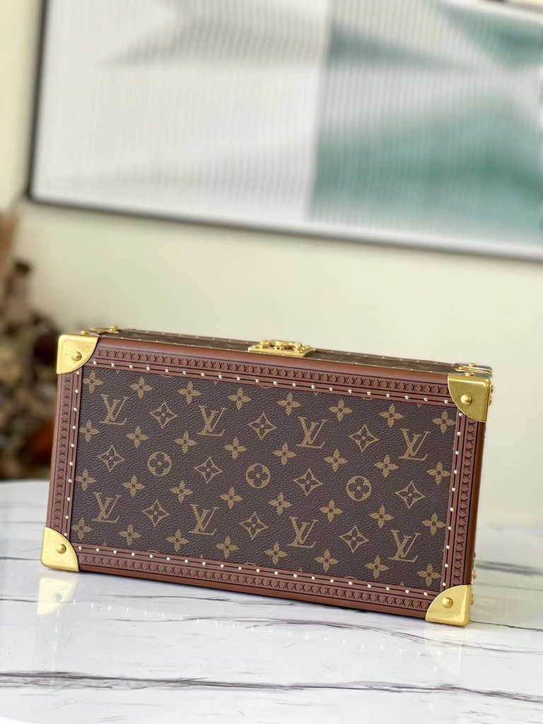 Louis Vuitton 8 watch case Monogram Canvas M47641 - Default Title - View 6
