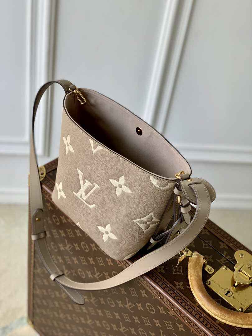 Louis Vuitton All In BB M13045 Gray Leather
