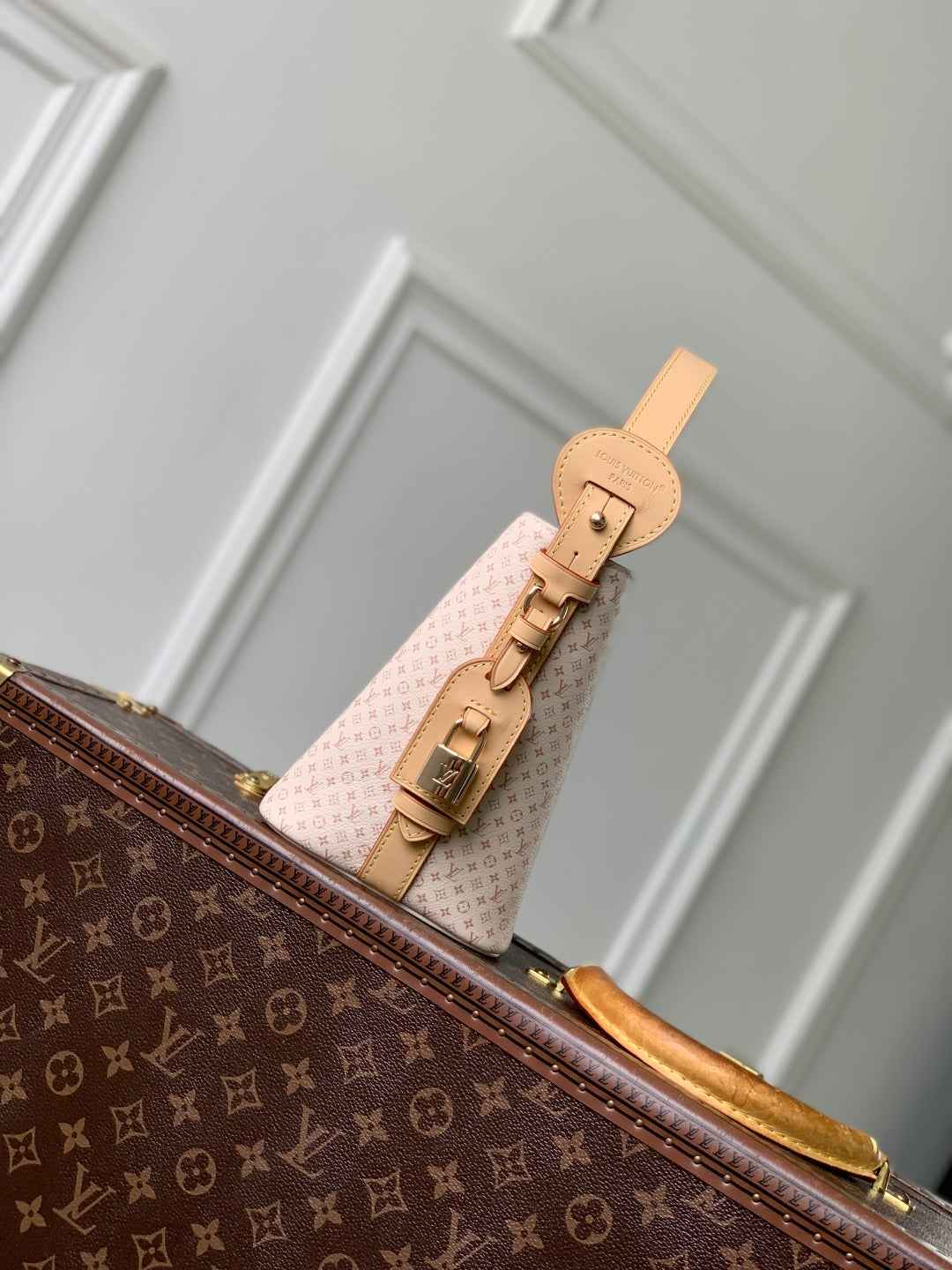 Louis Vuitton All In BB Bag M15130 Sand Calfskin leather