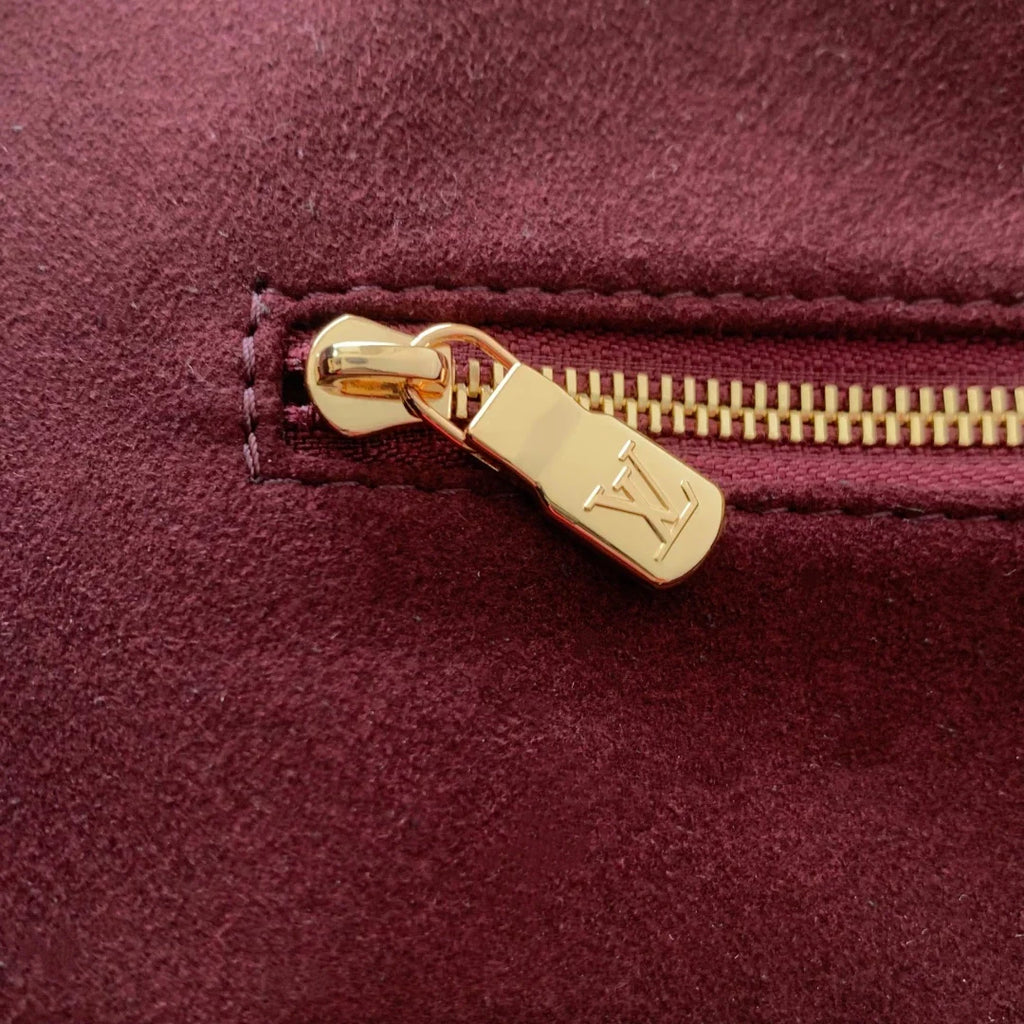 Louis Vuitton All In One MM Bag, M25888 Red Cowhide leather