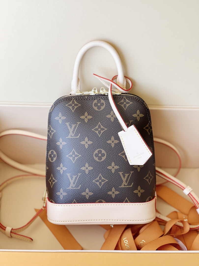 Louis Vuitton Alma Backpack M47132 Monogram Canvas