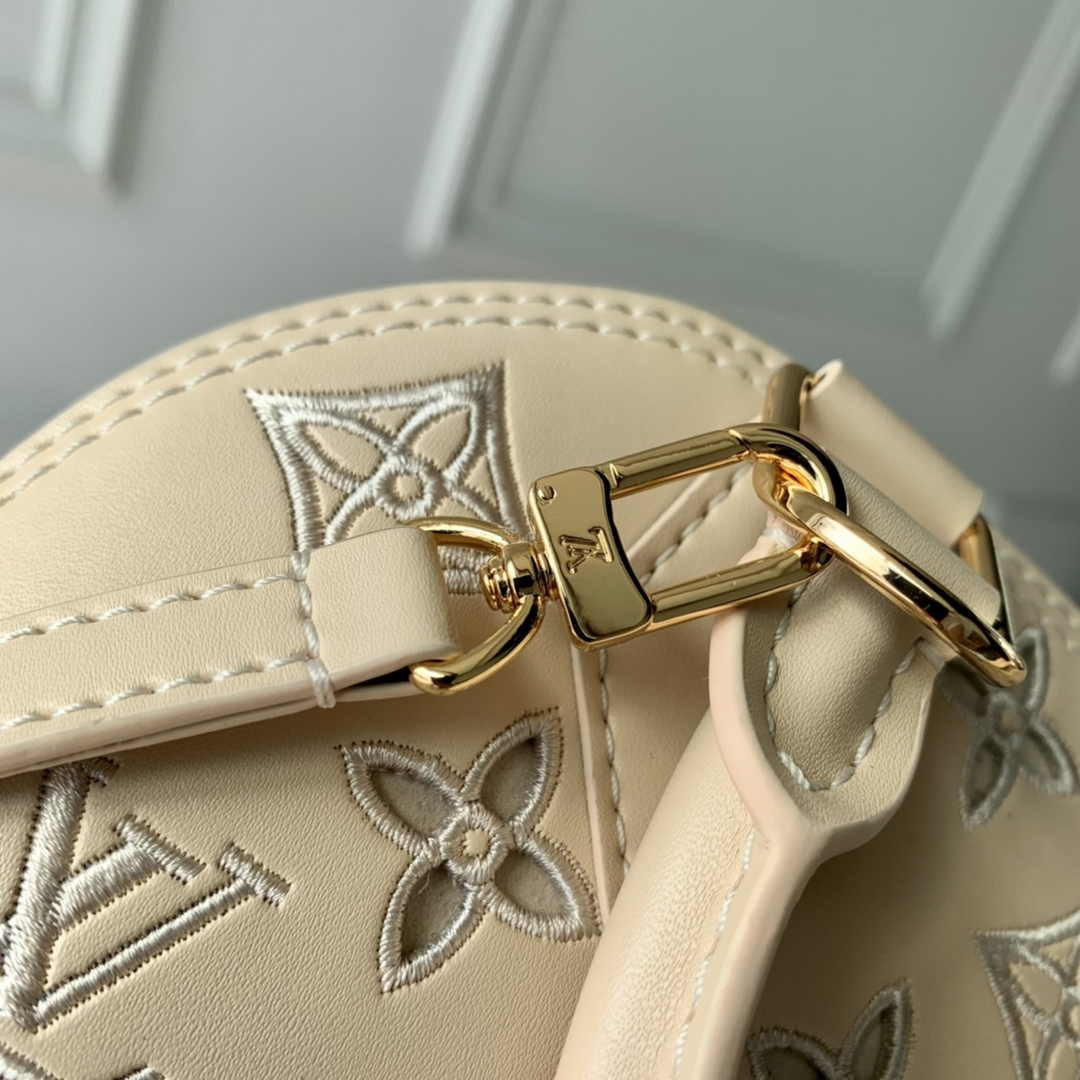 Louis Vuitton Alma BB Bag M22878 Beige Calfskin