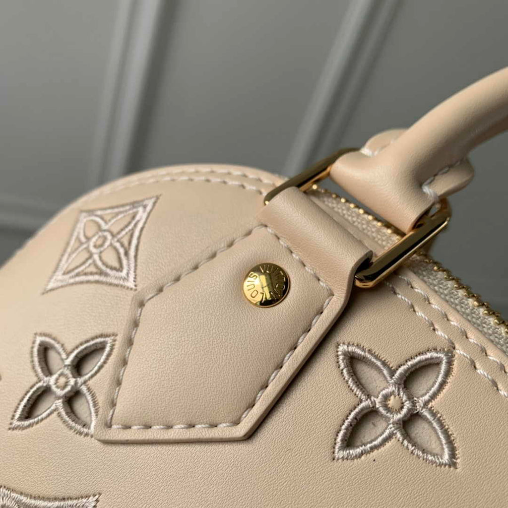 Louis Vuitton Alma BB Bag M22878 Beige Calfskin