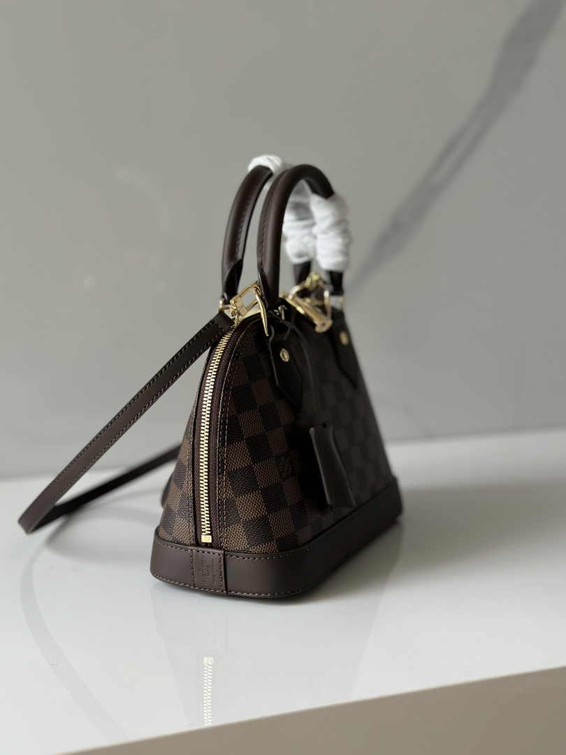 Louis Vuitton Alma BB Mini Top Handle Bag N41221 Damier Ebene canvas
