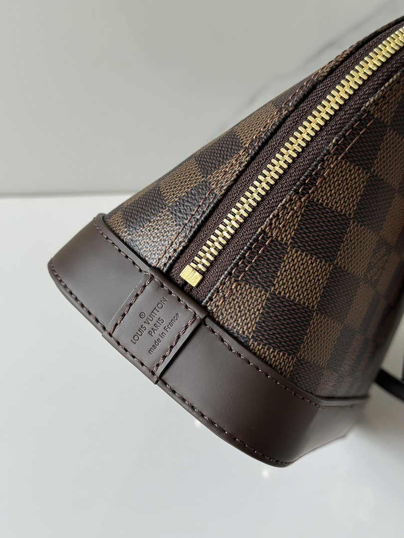Louis Vuitton Alma BB Mini Top Handle Bag N41221 Damier Ebene canvas