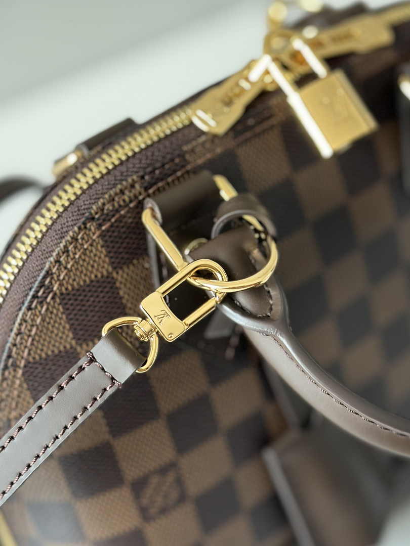 Louis Vuitton Alma BB Mini Top Handle Bag N41221 Damier Ebene canvas