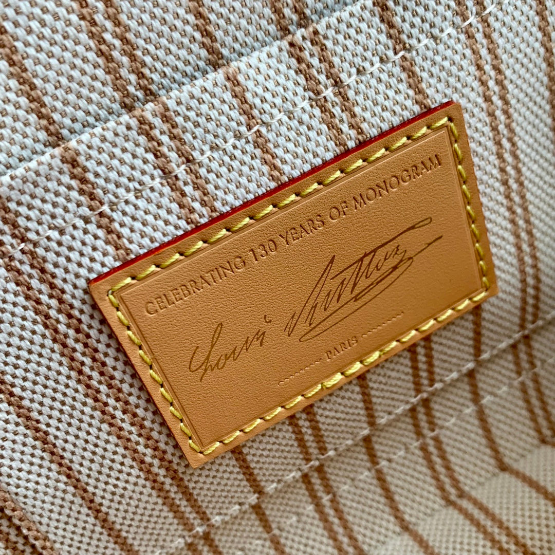 Louis Vuitton Alma BB M27525 Beige Coated canvas Gold Hardware