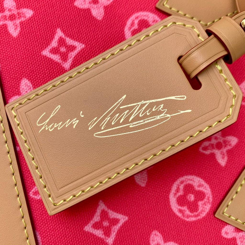 Louis Vuitton Alma BB M28272 Plum Coated canvas Gold Hardware
