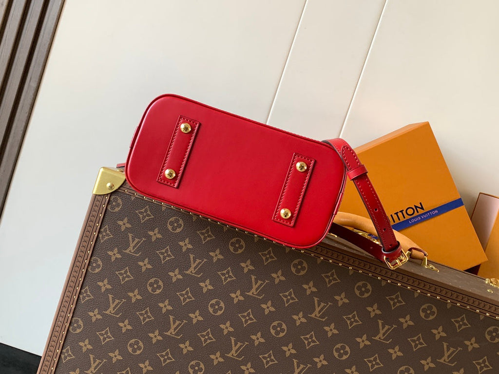 Louis Vuitton Alma BB M25562 Red Epi Leather Gold Hardware