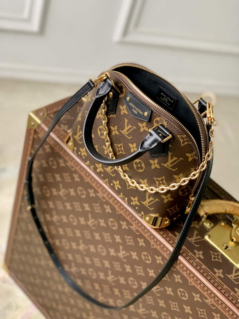 Louis Vuitton Alma BB M26084 Monogram canvas Gold Hardware