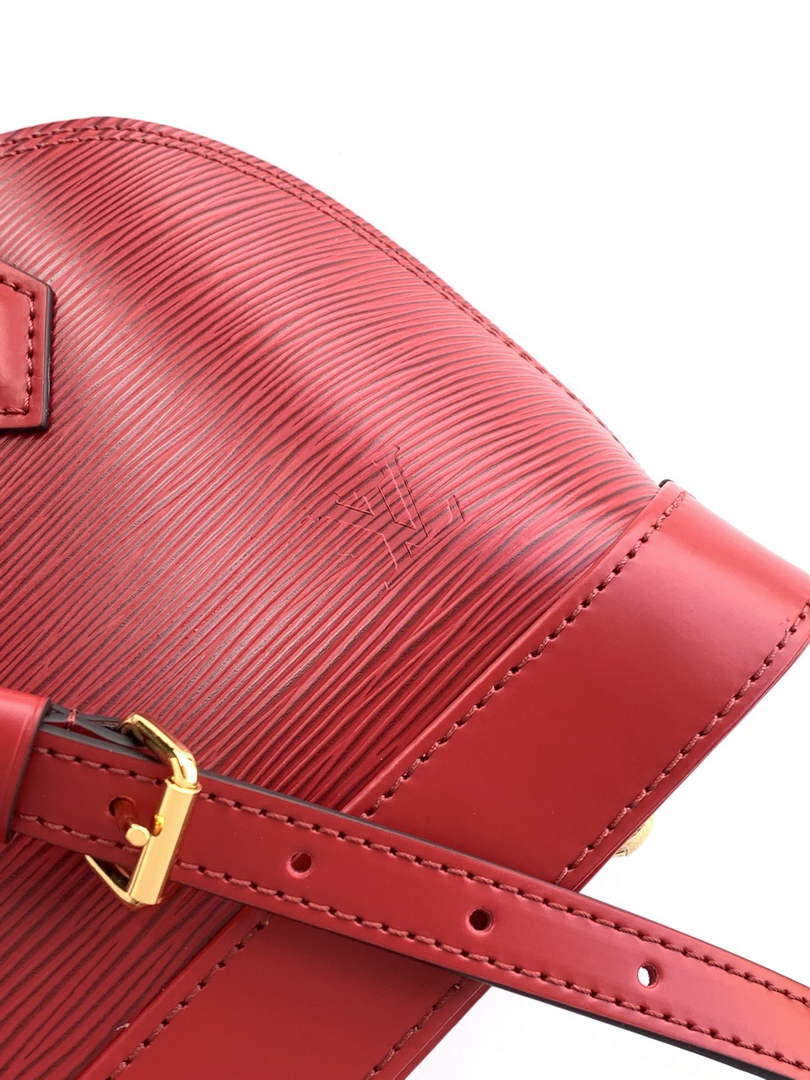 Louis Vuitton Alma BB M25562 Red Epi Leather Gold Hardware