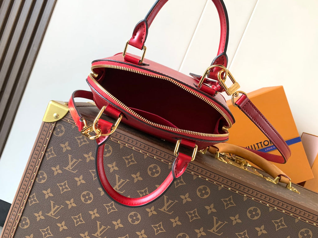 Louis Vuitton Alma BB M25562 Red Epi Leather Gold Hardware