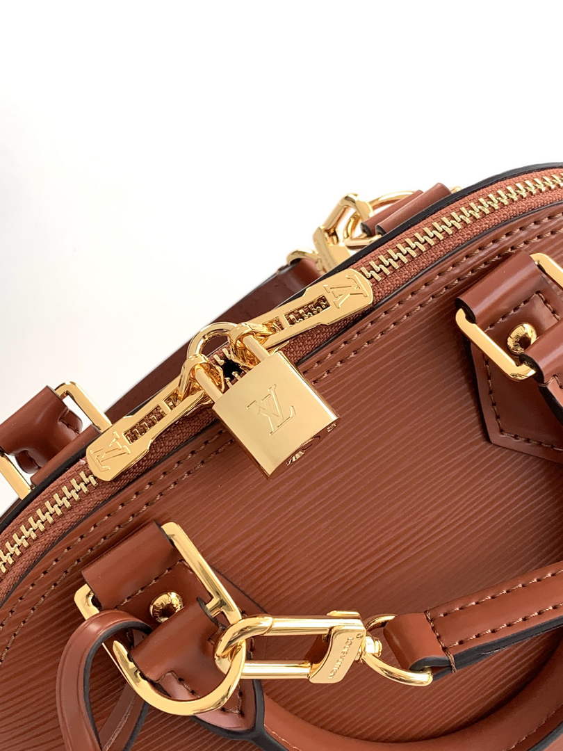 Louis Vuitton Alma BB M25538 Brown Epi Leather Gold Hardware