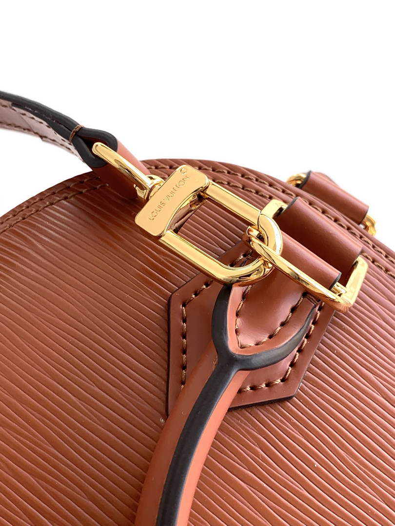Louis Vuitton Alma BB M25538 Brown Epi Leather Gold Hardware