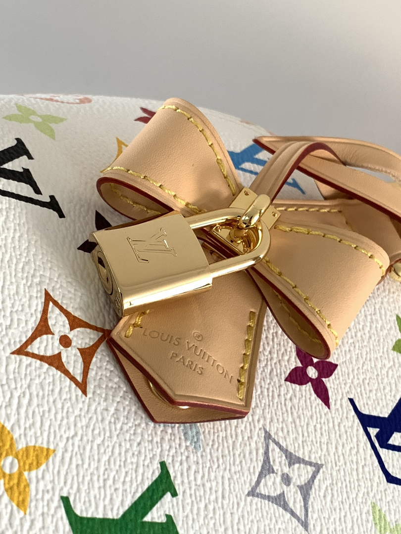 LV x TM Alma BB M24645 Multicolored Monogram canvas Gold Hardware - Default Title - View 6