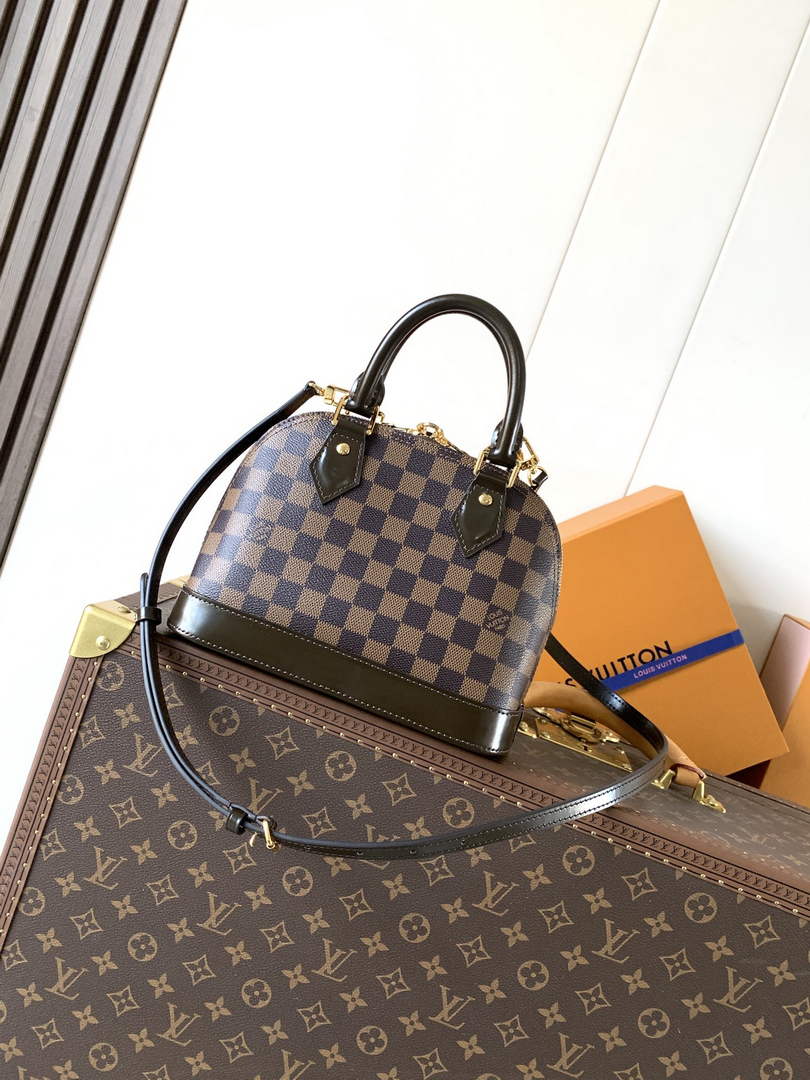 Louis Vuitton Alma BB N40606 Damier Ebene coated canvas