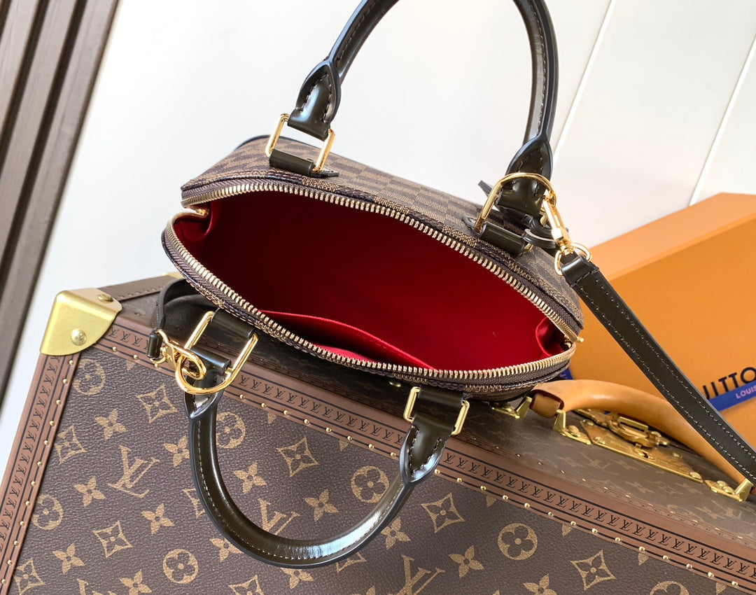 Louis Vuitton Alma BB N40606 Damier Ebene coated canvas