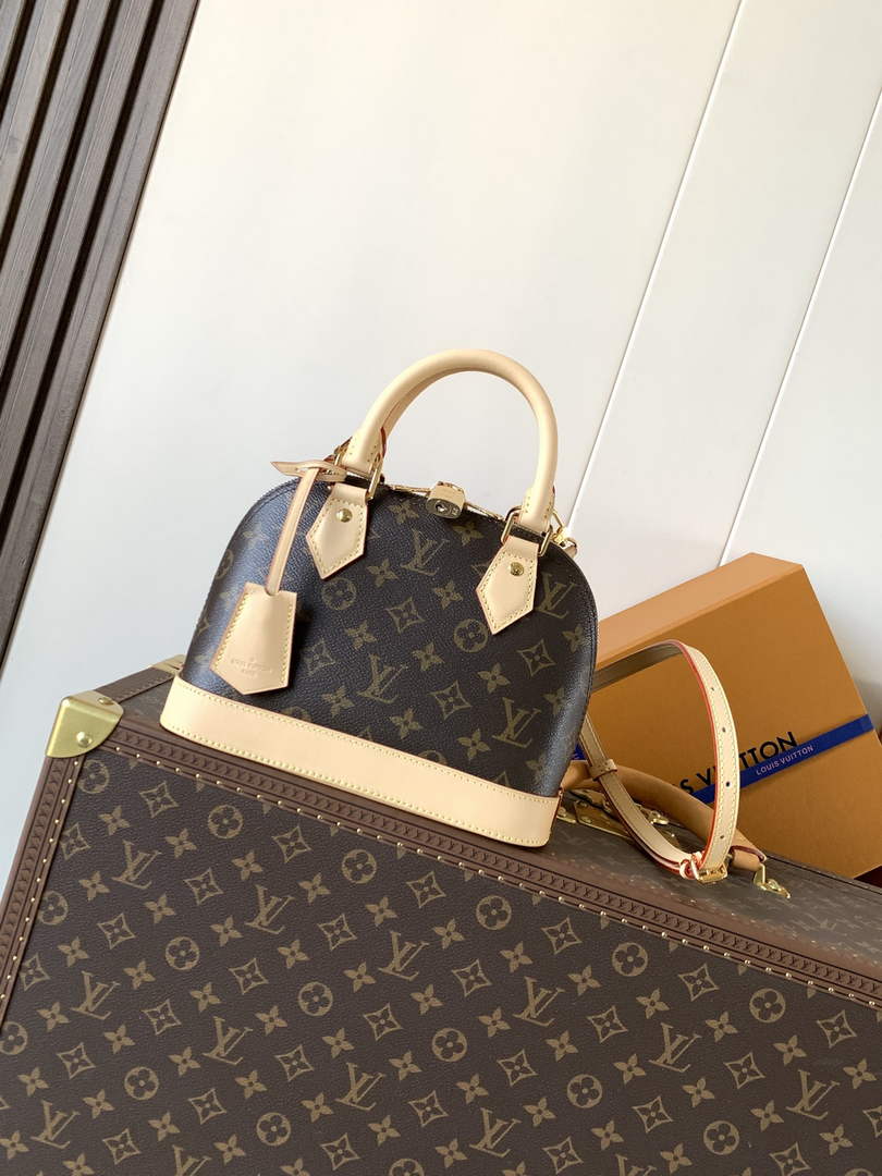 Louis Vuitton Alma BB M46990 Monogram canvas Gold Hardware