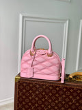 Louis Vuitton Alma BB M23666 Pink Lamb leather Gold Hardware