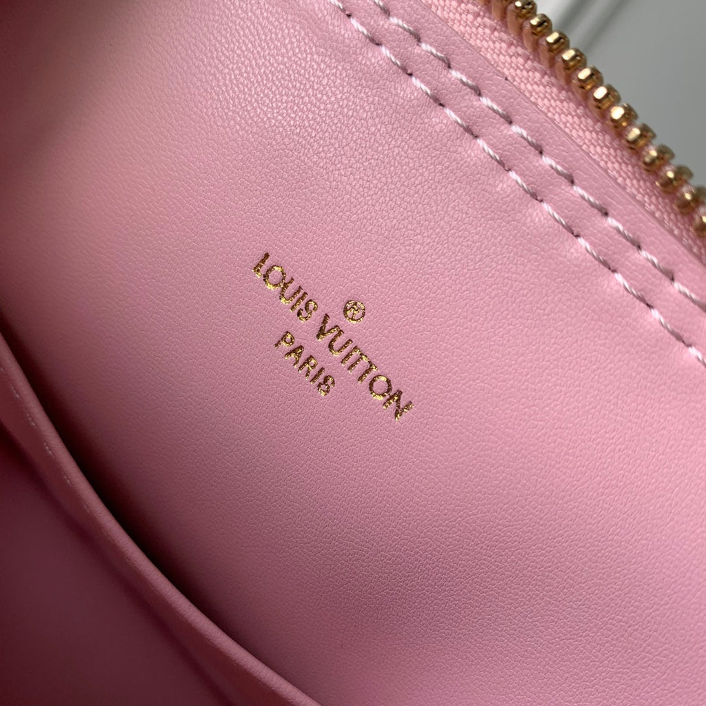 Louis Vuitton Alma BB M23666 Pink Lamb leather Gold Hardware