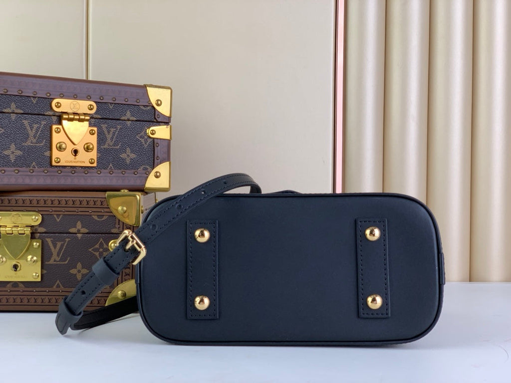 Louis Vuitton Alma BB Mini Top Handle Bag M23576 Beige Lamb leather