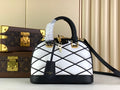 Louis Vuitton Alma BB Mini Top Handle Bag M23761 White Lamb leather