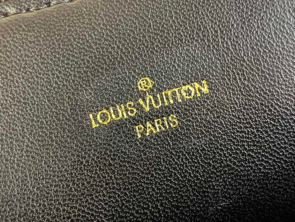 Louis Vuitton Alma BB Mini Top Handle Bag M23666 Black Lamb leather