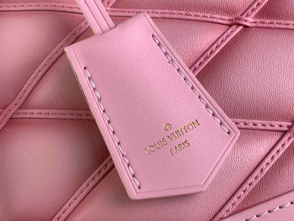 Louis Vuitton Alma BB Mini Top Handle Bag M24453 Rosabella Pink Lamb leather