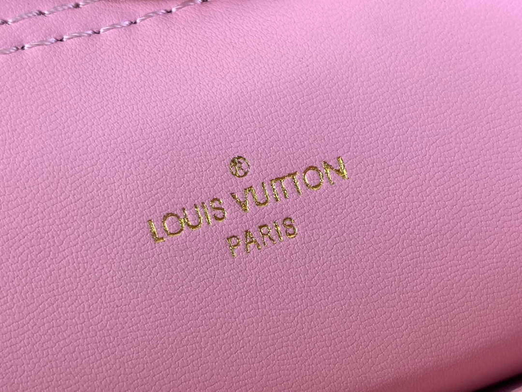Louis Vuitton Alma BB Mini Top Handle Bag M24453 Rosabella Pink Lamb leather