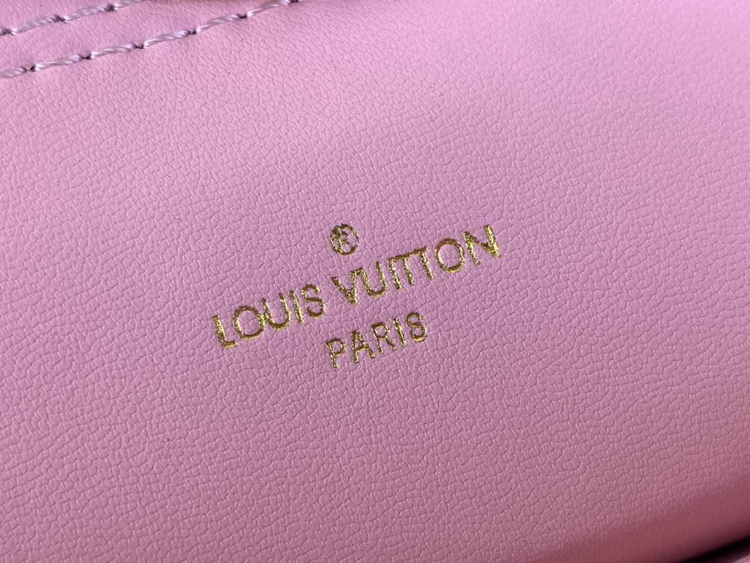 Louis Vuitton Alma BB Mini Top Handle Bag M24453 Rosabella Pink Lamb leather