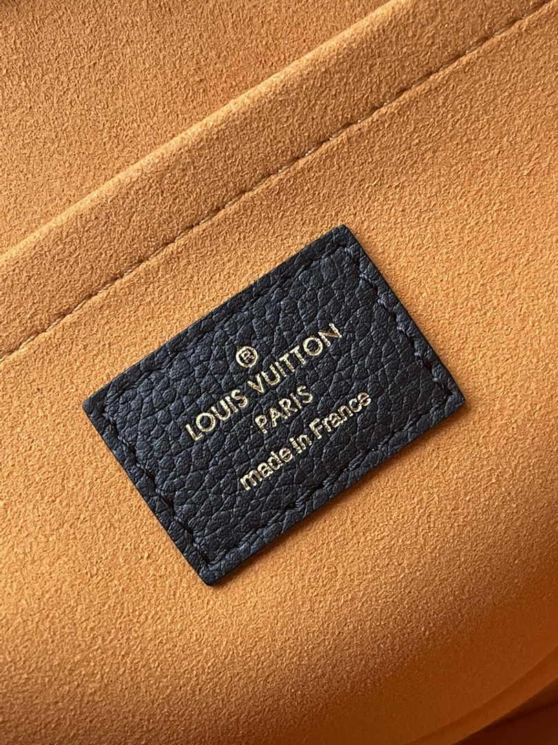 Louis Vuitton Alma BB Mini Top Handle Bag M44829 Black Leather