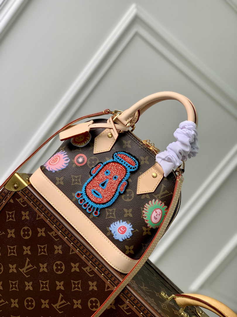 Louis Vuitton Alma BB Mini Top Handle Bag M46428 Monogram