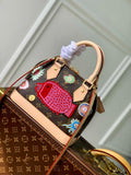 Louis Vuitton Alma BB Mini Top Handle Bag M46428 Monogram