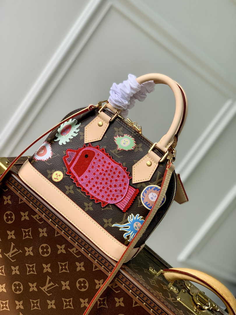Louis Vuitton Alma BB Mini Top Handle Bag M46428 Monogram