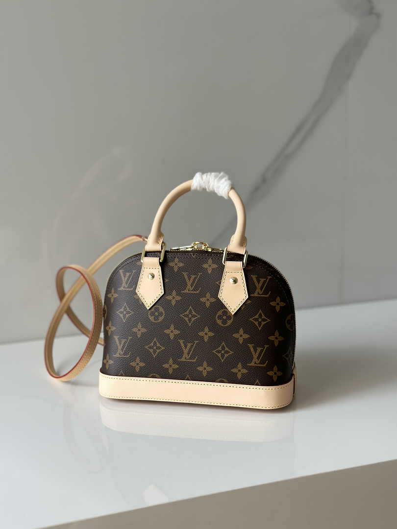 Louis Vuitton Alma BB Mini Top Handle Bag M53152 Monogram canvas