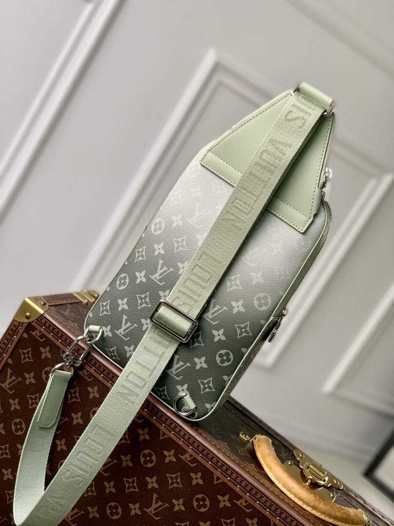 Louis Vuitton Avenue Slingbag M11702 Khaki Green Monogram canvas - Default Title - View 3