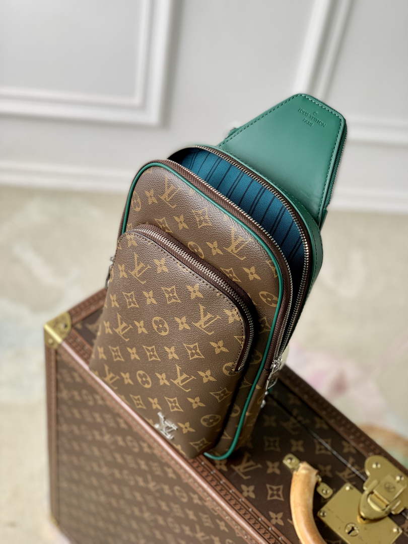 Louis Vuitton Avenue Slingbag M12734 Borneo Green Monogram canvas