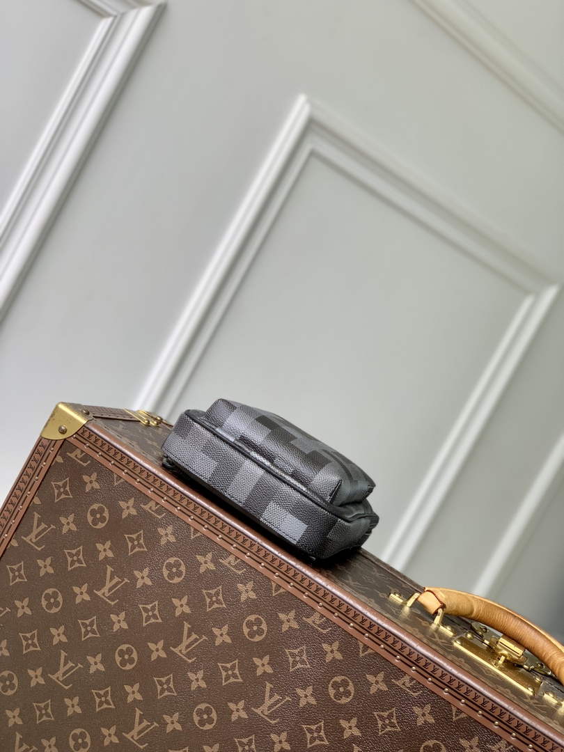 Louis Vuitton Avenue Slingbag M14953 Damoflage Black coated canvas - Default Title - View 4
