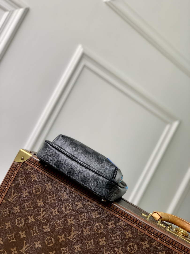 Louis Vuitton Avenue Slingbag N00086 Blue Damier canvas