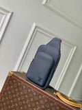 Louis Vuitton Avenue Slingbag PM Bag M15269 Blue calfskin