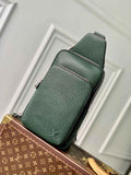 Louis Vuitton Avenue Slingbag Bag M30863 Green Leather