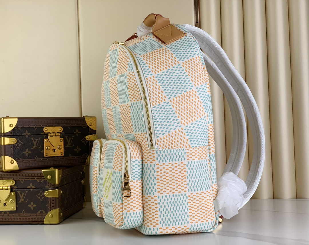 Louis Vuitton Backpack Multipocket N40735 White Damier canvas