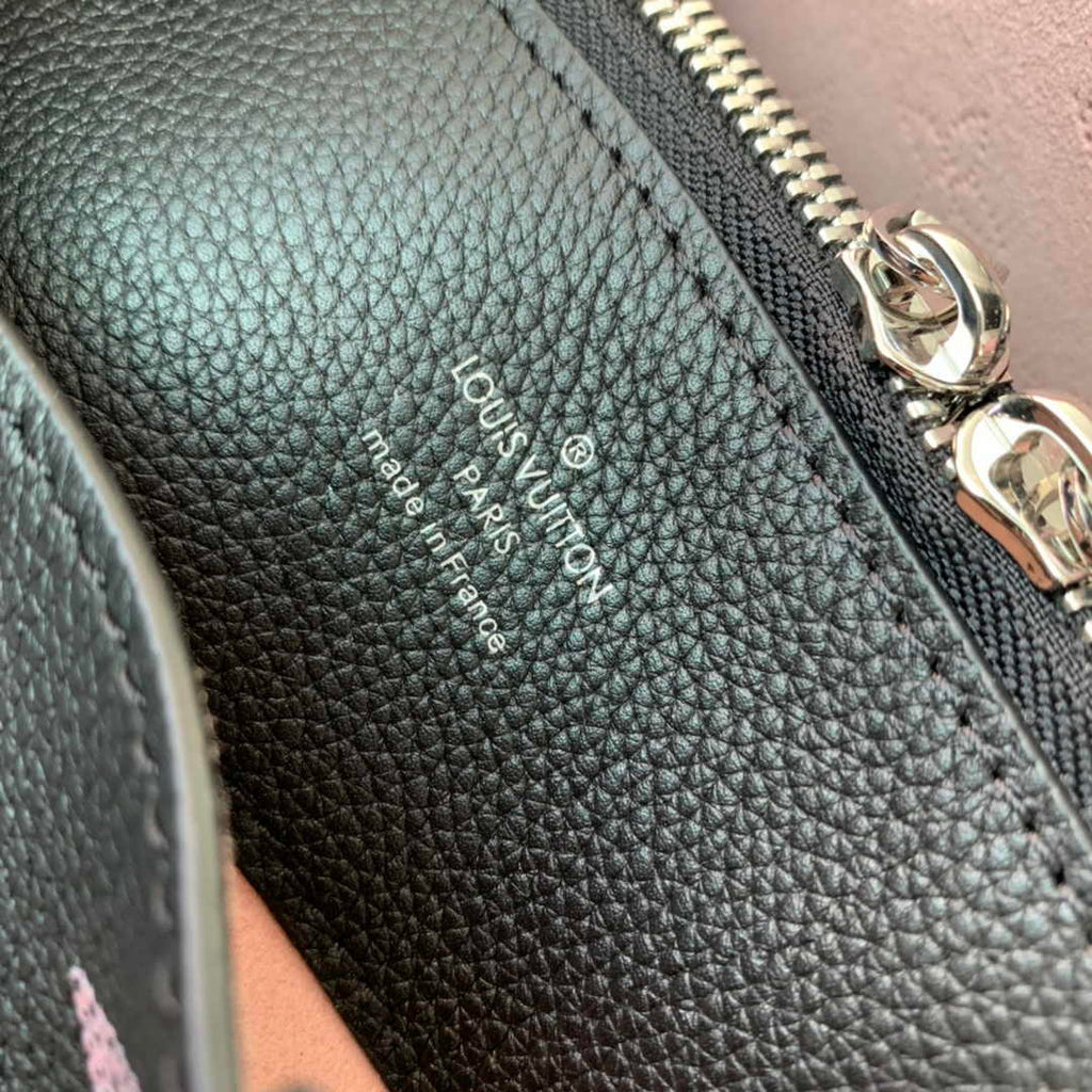 Louis Vuitton Bella Tote M21107 Black Mahina Calfskin - Default Title - View 6