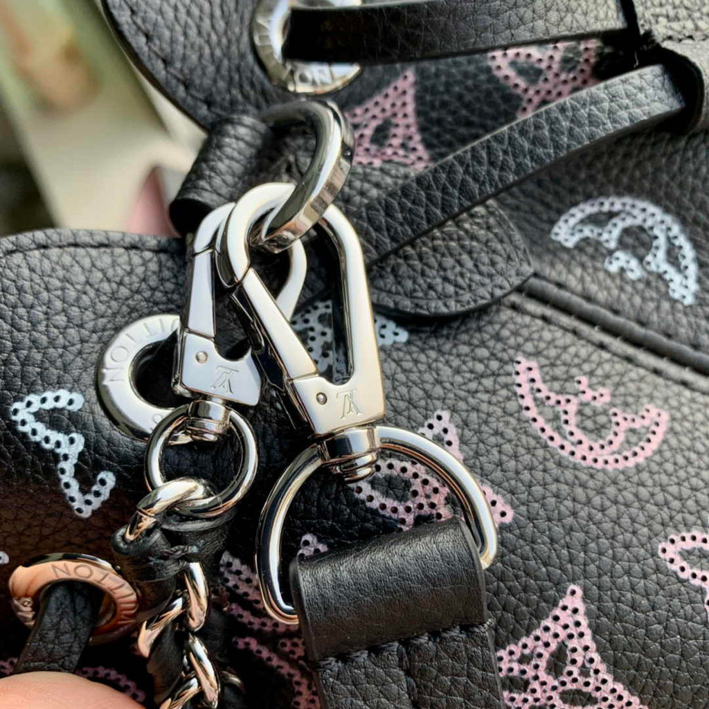 Louis Vuitton Bella Tote M21107 Black Mahina Calfskin - Default Title - View 9