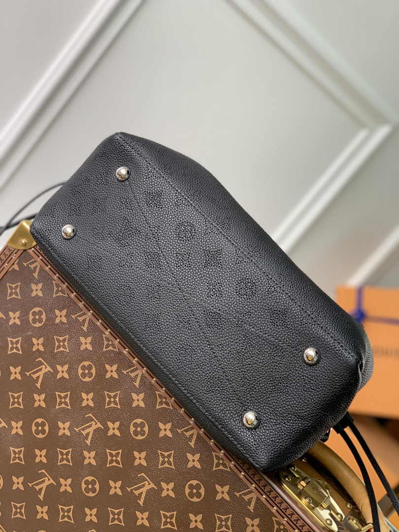 Louis Vuitton Bella Tote M59200 Black Mahina Calfskin - Default Title - View 3