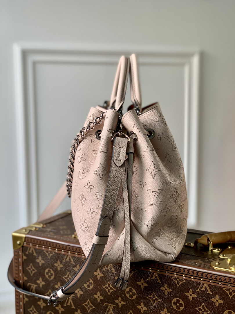 Louis Vuitton Bella Tote M59200 Pink Mahina Calfskin - Default Title - View 2