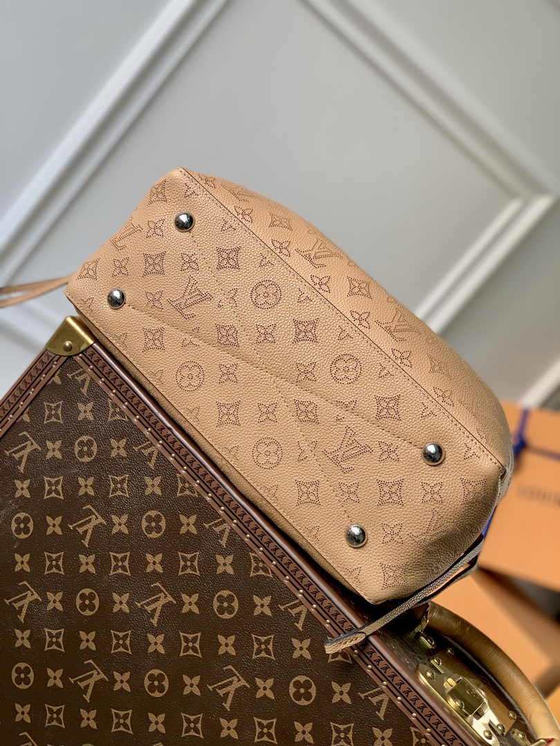 Louis Vuitton Bella Tote M59655 Brown Mahina Calfskin - Default Title - View 3