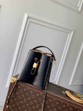 Louis Vuitton Bloom PM M13843 Black Leather Shoulder Bag